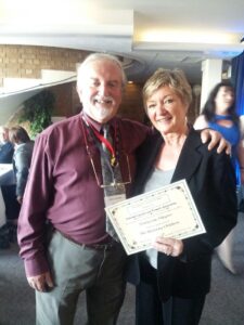 NODA prize giving - Helen Farrar and Terry Rymer